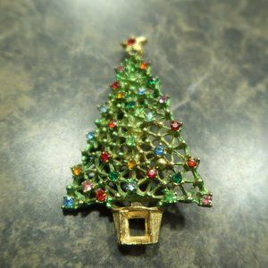 Christmas Tree Brooch